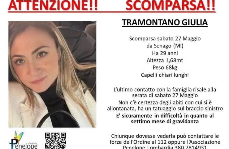 Milano, 29 enne incinta scomparsa