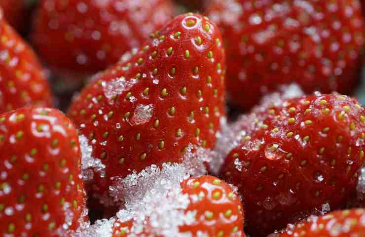 fragole e impatto ambientale
