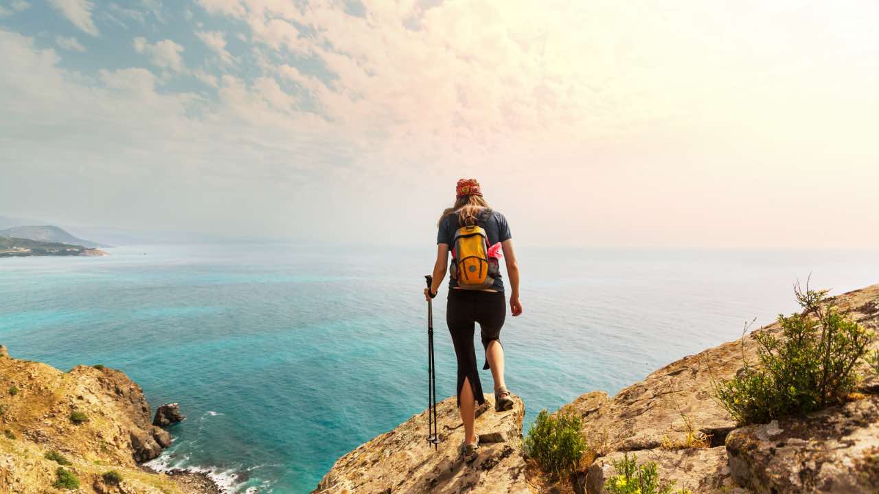 Trekking sul mare