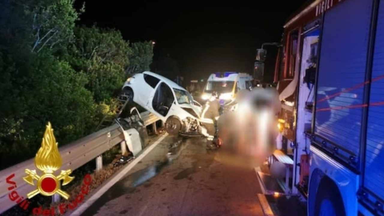 incidente cerignola 4 morti