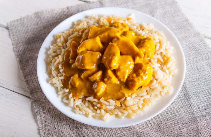 Pollo al curry buono come al ristorante