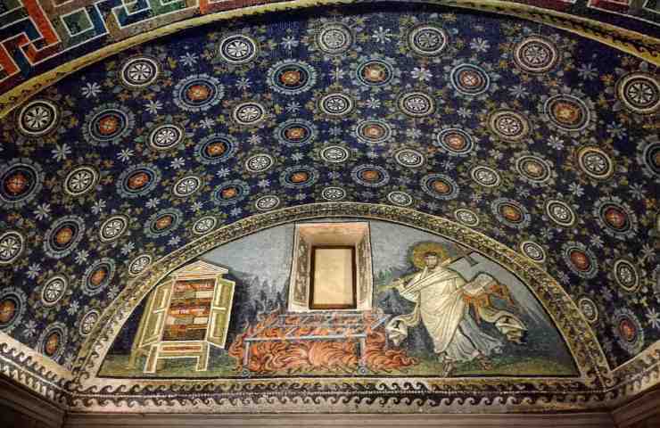 Centro pieno di mosaici