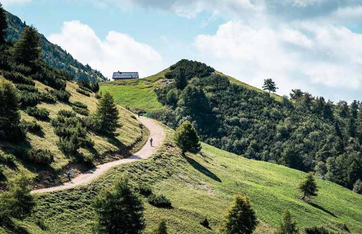 percorso trekking monte bondone