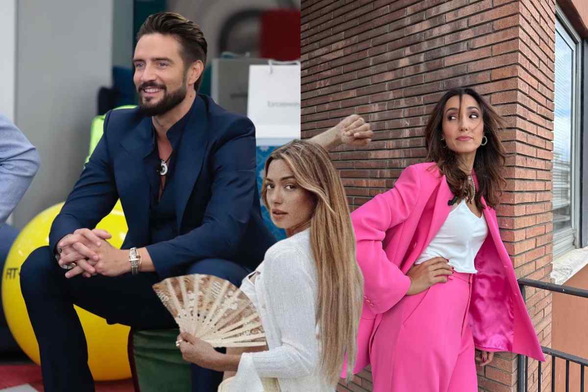 Alex Belli Soleil Sorge e Caterina Balivo