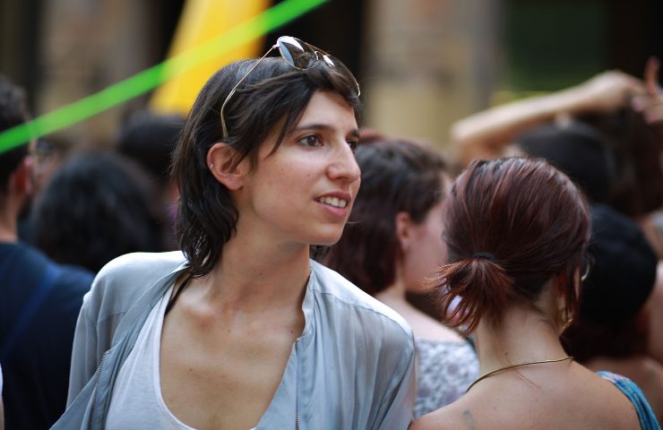 Elly Schlein al Gay Pride di Bologna del 2014
