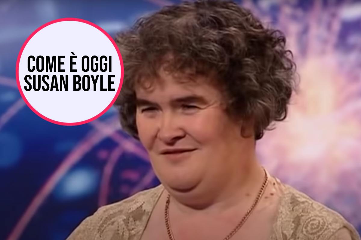 La cantante Susan Boyle alla sua prima apparizione tv