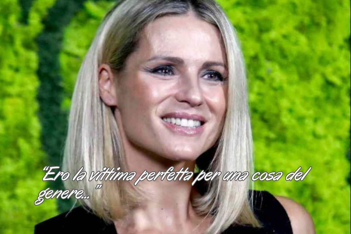 Michelle Hunziker sorridente