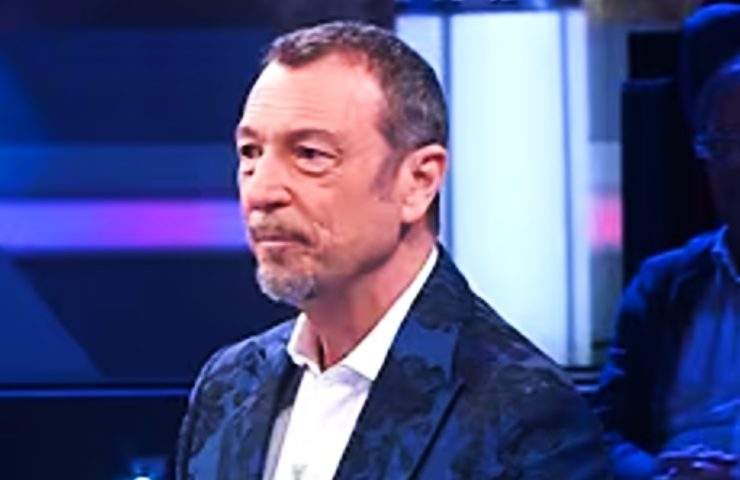 Amadeus durante la diretta