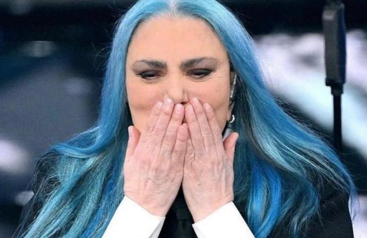 Loredana Bertè sul palco di Sanremo