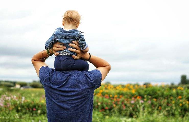 Padre con figlio