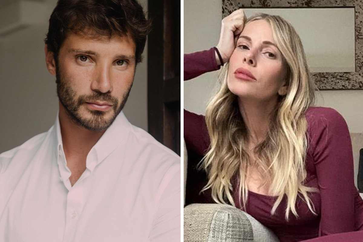 Collage Stefano De Martino e Alessia Marcuzzi